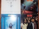 4 AC/DC vinyl Highway to Hell/Flick of the Switch/Who Made Who/Let There Be Rock