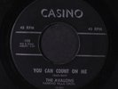 AVALONS: You Do Something To Me / You Can Count On Me 45 (very rare Doo-Wop fro