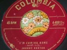 Wild '57 Rockabilly Killer 45 Johnny Horton I'm Coming Home COLUMBIA HEAR