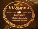 BLUES HUDDIE LEADBELLY Easy Rider / Worried Blues BLUEBIRD 8570 E/E-