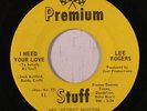 LEE ROGERS: I Need Your Love / Jack The Playboy 45 (warp that causes 1 or 2 