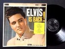 ELVIS PRESLEY SUPERB MONO UK 1ST LP 1960 ELVIS IS BACK RCA SILVER SPOT GATEFOLD