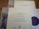33CX 1239-40 Bach The Four Orchestral Suites / Klemperer B/G 2 LP set