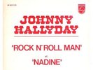 45 T JOHNNY HALLYDAY rock'n'roll man / nadine PHILIPS  6837 236
