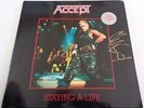 75C	Accept	Staying A Life	German 2LP in FOC SIGNED BY UDO DIRKSCHNEIDER   SALE