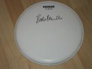BOB HENRIT THE KINKS SIGNED DRUMHEAD
