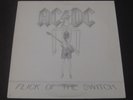 AC/DC rare '80 US 1st press LP Flick Of The Switch on Atlantic NM Masterdisc SRC