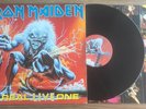 IRON MAIDEN A REAL LIVE ONE LP 1993 DIO DEEP PURPLE ANTHRAX SODOM MEGADETH OZZY
