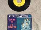 THE BEATLES Love Me Do on Tollie 45 With Picture Sleeve