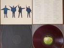 The Beatles - Help (1970) LP (NM-)  MONSTER Rare RED Vinyl plus Inners
