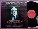 MELODIA Stereo, KABALEVSKY: Concertos, violin, cello, DANIEL SHAFRAN, NM
