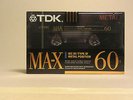 TDK MA-X 60 TYPE 4 METAL (1x) SEALED CASSETTE  MADE IN GERMANY 1990 (MA-x60SE)