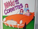 Nikki & the Corvettes LP PINK Marble Record 1980 1999 Girl Punk Bomp