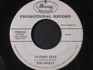 DON ANGELO: I'm Sorry Dear / My Love For You 45 (dj, Teen) Vocal Groups