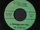 CLICKETTES: A Teenagers First Love / Jive Time Turkey 45 (great R&B dancer on f