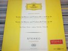 DGG RED STEREO 138 012 BRAHMS CELLO SONATAS LUDWIG HOELSCHER CELLO DEMUS PIANO