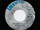 Melvin Davis - You Made Me Over / I'm Worried (Soul, 45)