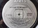 Elvis Presley - Armed Forces Radio (AFRTS) LP Record WELCOME TO MY WORLD 1977