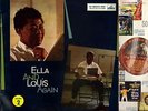 ELLA FITZGERALD & LOUIS ARMSTRONG ella and louis again vol 2 LP EX+/EX- CLP 1147