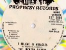 The Jackson Sisters ?– I Believe In Miracles  (Color Vinyl, 12