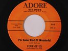 FOUR OF US: I'm Some Kind Of Wonderful / Loving A Girl Like You 45 Soul