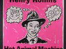 HENRY ROLLINS: Hot Animal Machine LP (w/ insert) Punk/New Wave