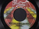 UNIQUE: What I Got Is What You Need / Same 45 (dj, Boogie classic ) Soul
