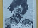 The Beatles LP George Harrison CHICAGO 11-30-74