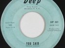 Northern Soul 45 - Moments - You Said - Deep - mp3