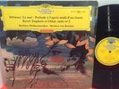 DGG SLPM 138 923 Red Stereo HERBERT VON KARAJAN La Mer / Daphnis RAVEL DEBUSSY