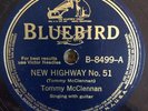 Bluebird 8499 Tommy McClennan NEW HIGHWAY 51 guitar blues  1930's 78 rpm  E-/EE+