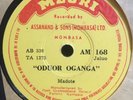 MADOTE MZURI AM168 AFRICA 78 RPM E  KENYA AFRICAN THUMB PIANO