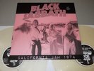 RARE LIVE BLACK SABBATH CALIFORNIA JAM 1974 2 LP GLOW IN THE DARK VINYL SET