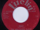Doo Wop 45 HOLLYWOOD FLAMES Peggy LUCKY HEAR