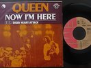 QUEEN 1974 SINGLE MADE IN PORTUGAL 45 UNIQ. PS 7 *NOW I´M HERE*