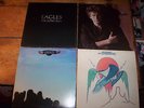 THE EAGLES ( 4 ) LP lot: THE LONG RUN / DON HENLEY / ON THE BORDER / THE EAGLES