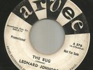 ROCKABILLY R&B HALLOWEEN-  LEONARD JOHNSON-   THE BUG   -HEAR-1959 DJ ARVEE