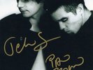 AUTHENTIC SIGNED IAN BROWN + JOHN SQUIRE 12 X 8 PHOTO REAL SIGS..COA.STONE ROSES