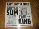 GUITAR SLIM AND EARL KING / BATTLE OF THE BLUES   German Ace Album   NR MINT