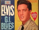 ELVIS PRESLEY GI BLUES LP WOODEN HEART STICKER