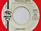 HENRY SHED Somethings Drastically Wrong CREAM 45 northern soul 7”