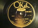 78 : OKEH  8656- LUIS RUSSELL - CALL OF THE FREKS / IT'S TIGHT LIKE THAT  -  E