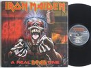 IRON MAIDEN A REAL DEAD ONE LP RADIO/DJ PROMOTIONAL MADE IN BRAZIL PRESSING 1993