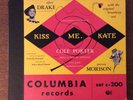 Aflred Drake, Patricia Morison on 78 rpm Columbia Album C200 – Kiss Me Kate 1949