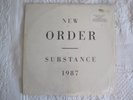 New Order 2 LP Substance 1987 Joy Division EX+ in shrink sticker Qwest