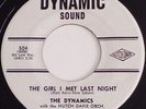 THE DYNAMICS DOO WOP 45 DYNAMIC 504 RECORD