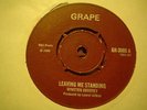 UK GRAPE GR 3005-WINSTON GROOVEY-LEAVING ME STANDING/LITTLE GIRL-NR EX