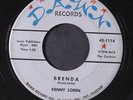 KENNY LOREN: Brenda / My Girl Don't Care 45 Hear  Oldies
