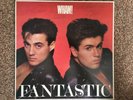 WHAM FANTASTIC LP - Demo/Promo copy dedicated and signed by George Michael