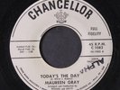 MAUREEN GRAY: Today's The Day / Crazy Over You 45 Hear  (dj, rubber stamp ol)